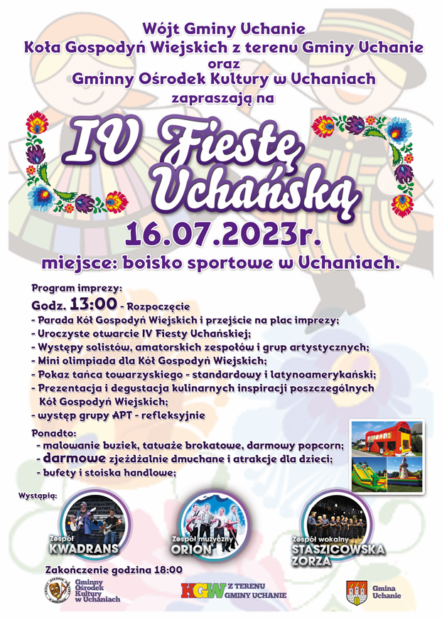 IV Fiesta Uchańska - Uchanie 16.07.2023