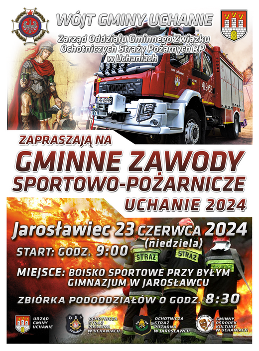 Gminne zoawody sportowo-pożarnicze - 23.06.2024